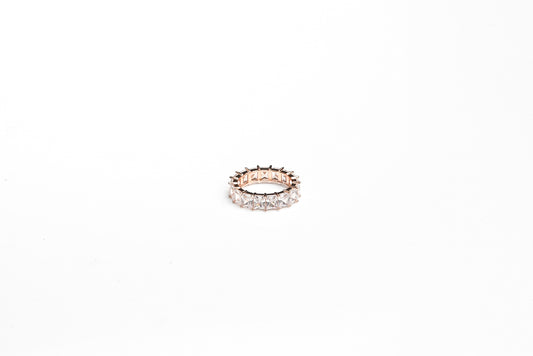 Rose Gold Baguette Eternity Ring