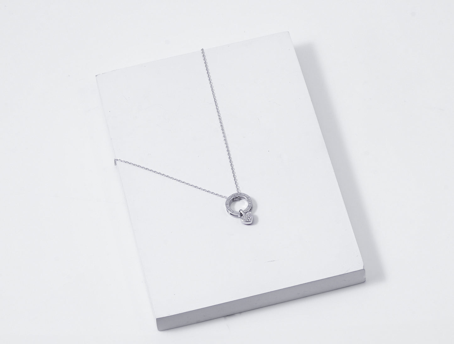 Silver Love Affection Pendant