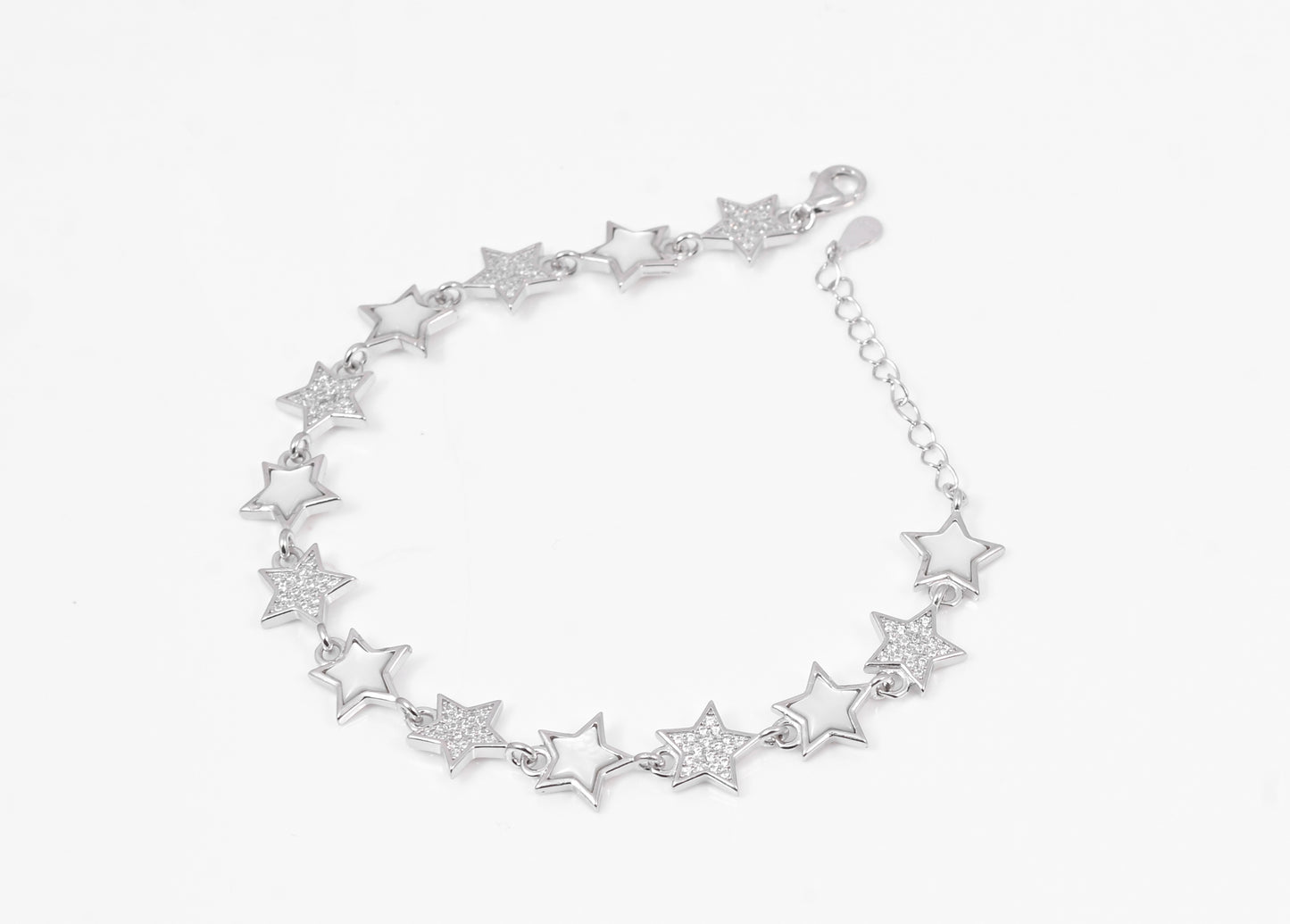 Silver Star Bracelet