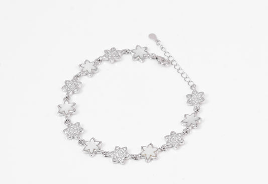 Silver Star Bracelet